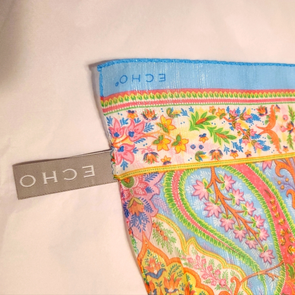 Vintage Echo Paisleys Scarf